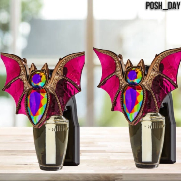 Bath & Body Works Other - 2 Bejeweled Bat Nightlight
Wallflowers Fragrance Plugs